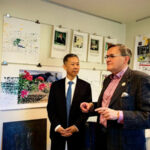 中国驻瑞典大使崔爱民会见瑞典跨国和平与未来研究基金会主席约贝里