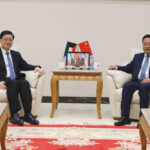 中国驻科威特大使张建卫会见香港特区行政长官李家超